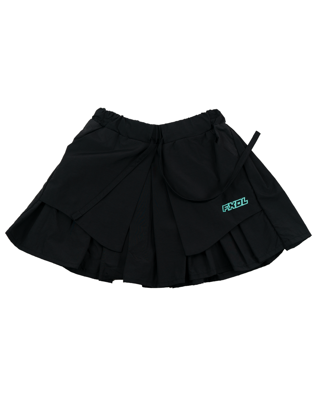 BSC _ NYL SKIRT - [BLACK]