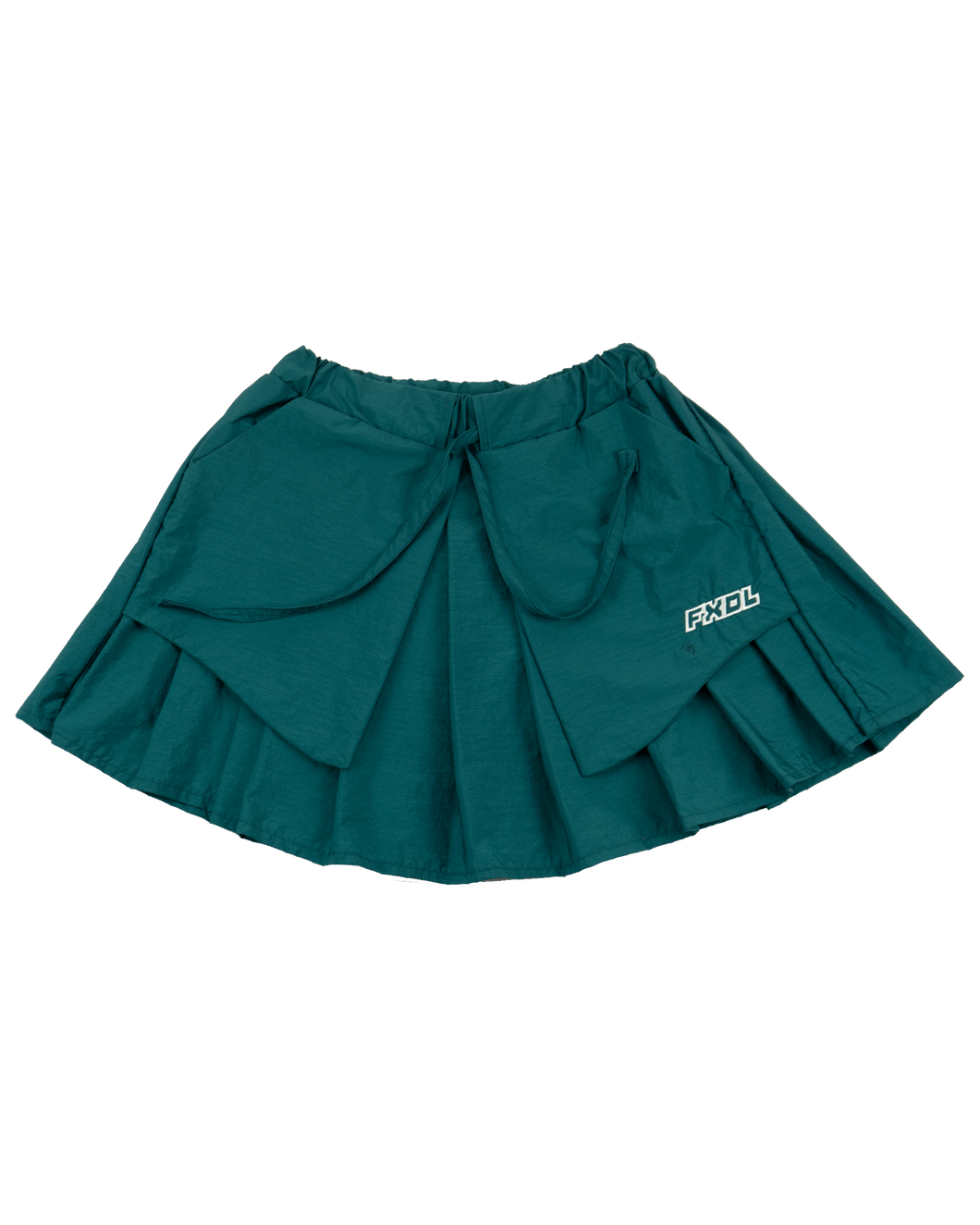 BSC _ NYL SKIRT - [TEAL]